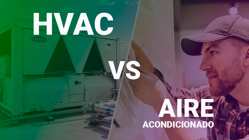 HVAC vs Aire acondicionado, ¿cuál es la diferencia?